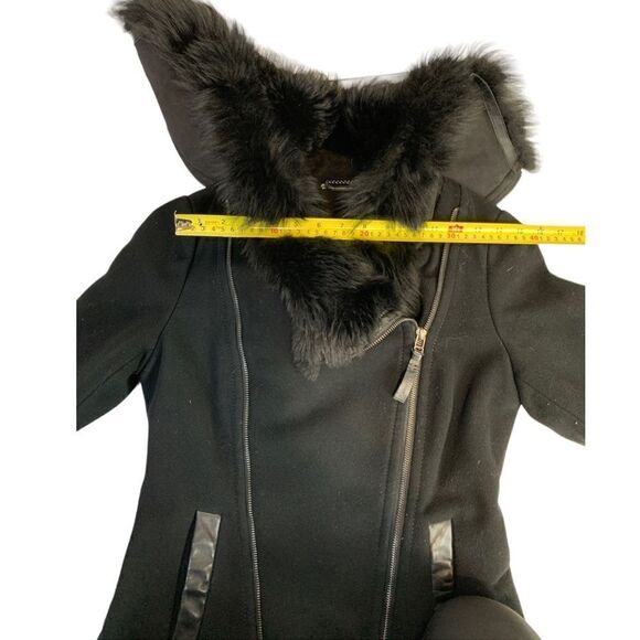 mackage Shearling and Fur Cashmere Jacket - Picture 11 of 14